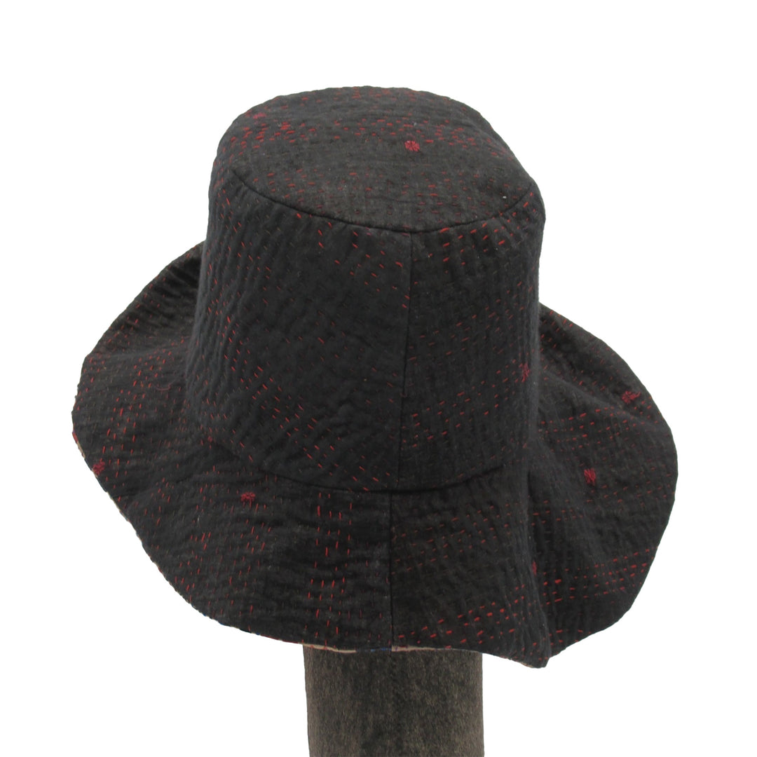 KANTHA  CAPELINE  HAT BY KYOKO MURAYAMA - kym-22-005 -